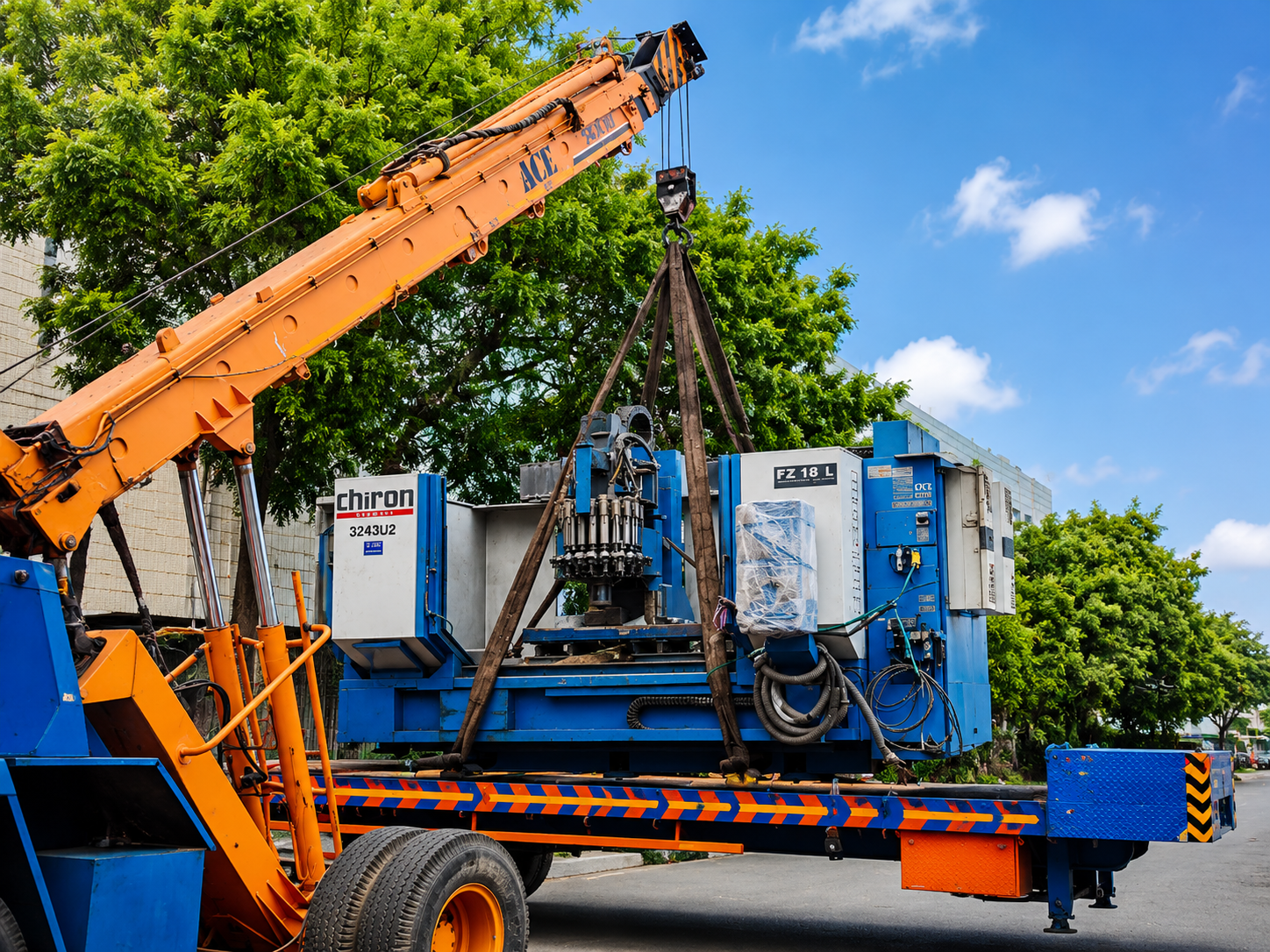 Machinery Shifting Services UAE