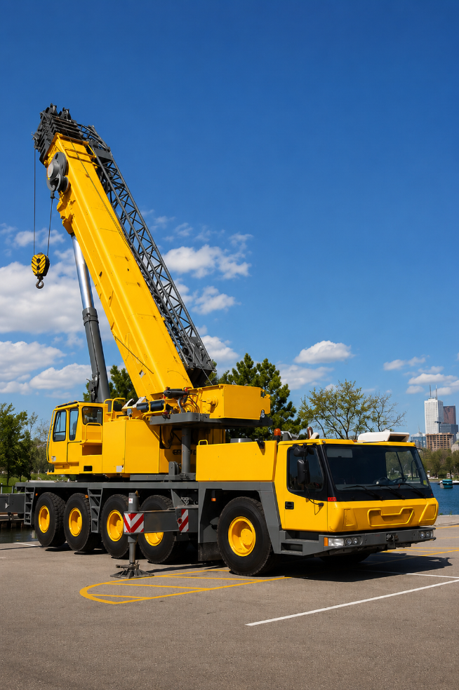 Mobile Crane Rental in JAFZA